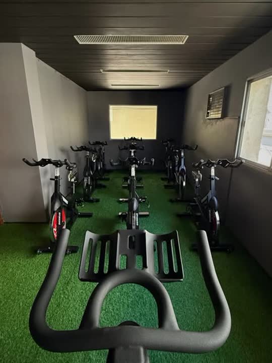 Sala de Spinning de la sede Sayago de Salvaje Life Fitness